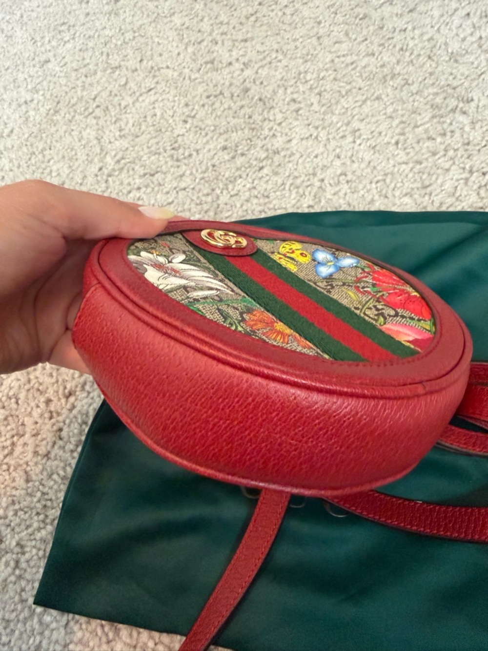 Gucci Ophidia Flora Supreme Monogram Mini Backpack! - Picture 3 of 6